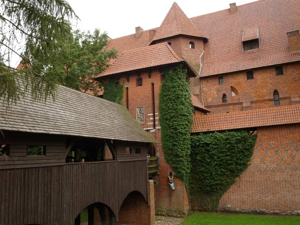 Vista Panorâmica Majestosa Arquitetura Medieval — Fotografia de Stock