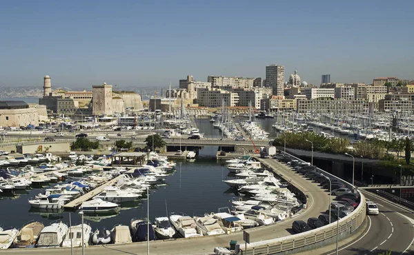 Vieux Haven Marseille Frankrijk — Stockfoto