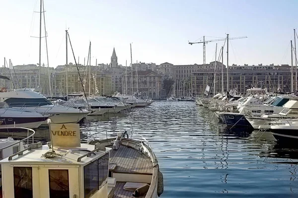 Barcos Puerto Marsella — Foto de Stock