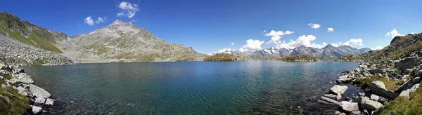 Vista Panorâmica Paisagem Majestosa Dos Alpes — Fotografia de Stock