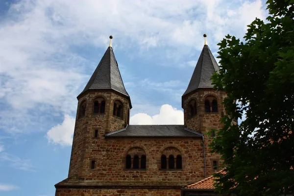 Bursfelde Deki Manastır — Stok fotoğraf