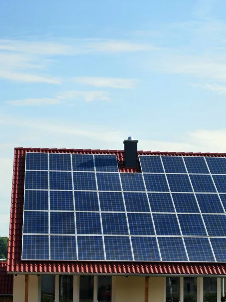 Energía Solar Generación Energía —  Fotos de Stock