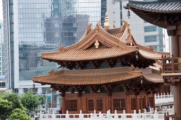 Shanghai Jing Templo — Fotografia de Stock