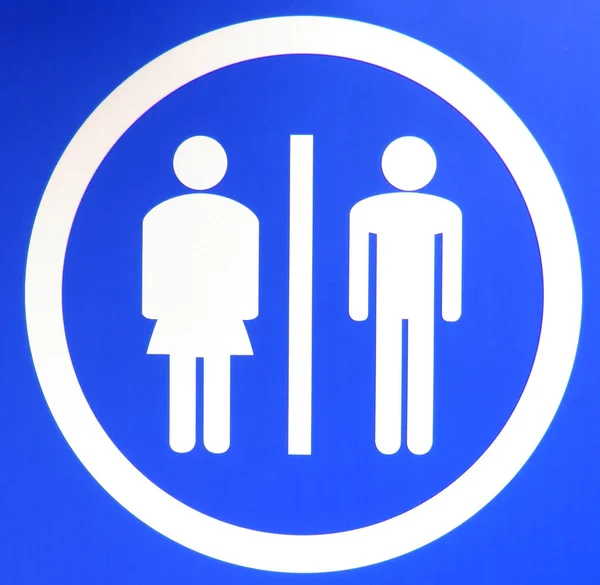 Toilet Sign Restroom — Foto de Stock