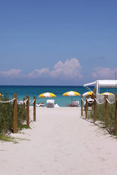 Strand Miami Beach — Stockfoto