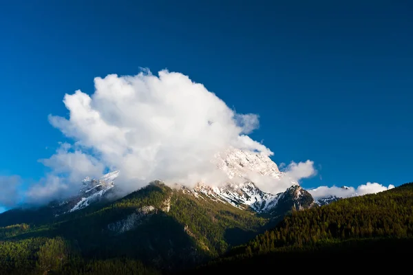 Vue Panoramique Sur Paysage Alpin Majestueux — Photo