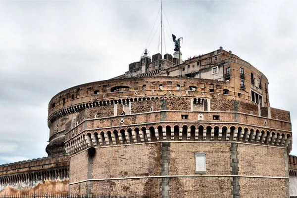 Castel Sant Angelo Рим — стоковое фото