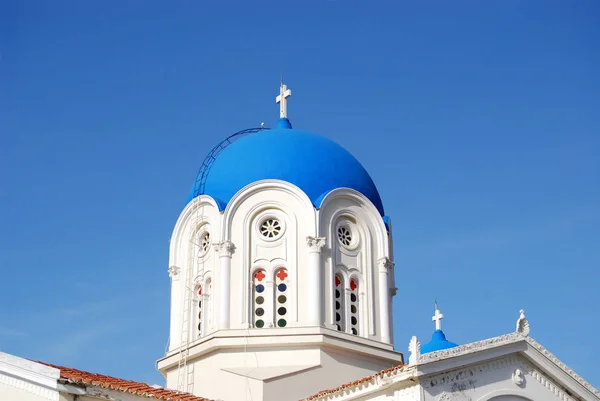 Gekleurde Kerk Raamdecoratie — Stockfoto