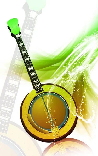 Instrumento Musical Bandolim Guitarra — Fotografia de Stock