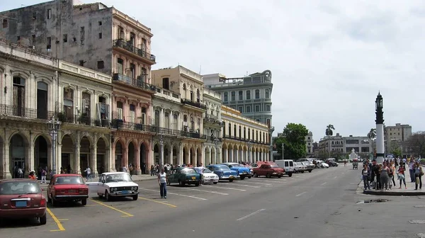 Havana Sokak Sahnesi — Stok fotoğraf