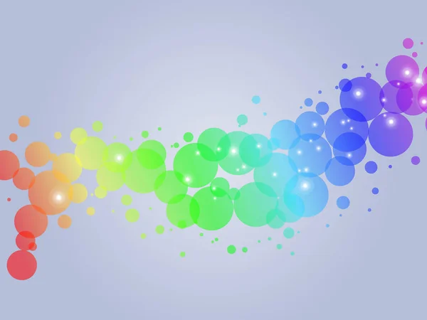 Abstrakcyjne Tło Kolorowymi Balonami — Zdjęcie stockowe