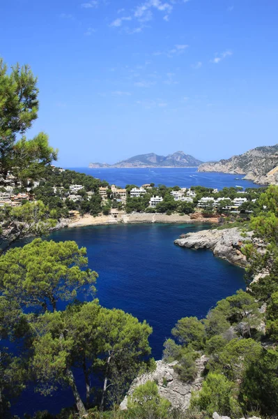 Vista Panorâmica Baía Mar Adriático Croácia — Fotografia de Stock