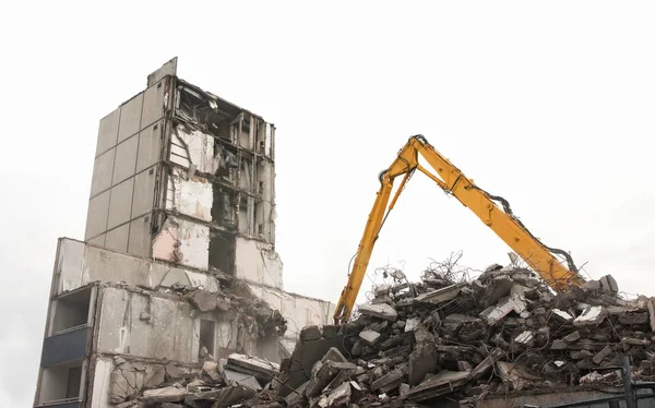 Demolición Edificio Demolido — Foto de Stock