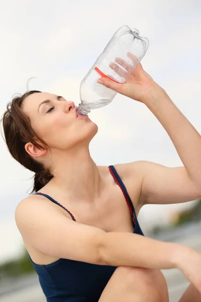 Portrait Attractive Woman Posing — Stock Photo, Image