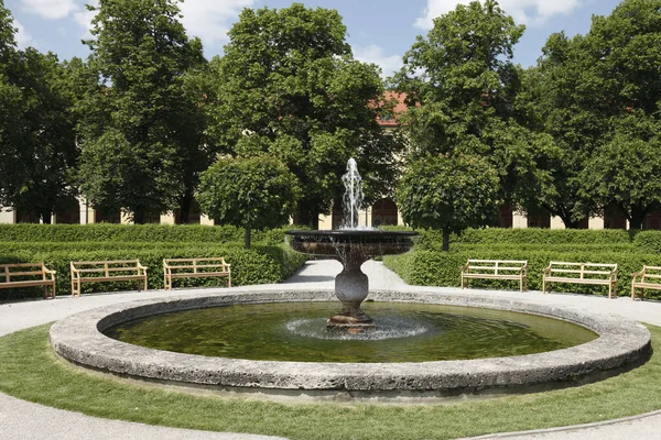 Fontanna Hofgarten Monachium — Zdjęcie stockowe