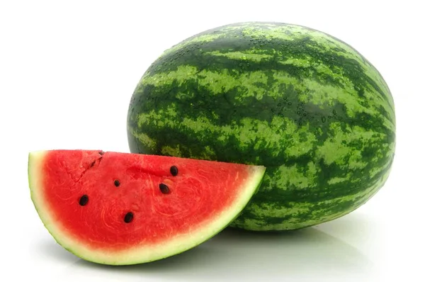 Vattenmelon Sommarfrukter — Stockfoto