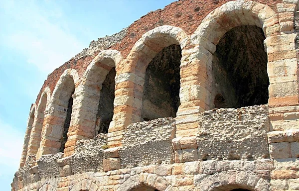 Arena Anfiteatro Romano Verona Ital — Foto Stock