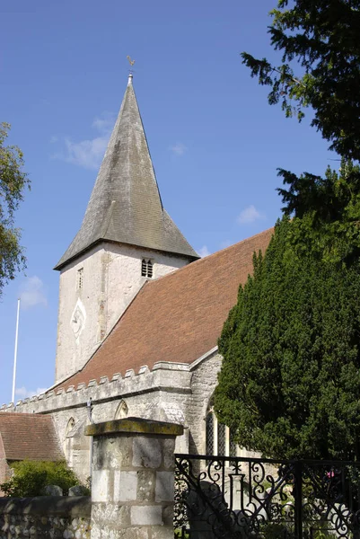 Kerk Bosham West Sussex Nederland — Stockfoto