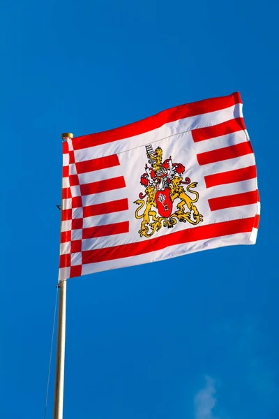 Flaga Bremy Flaga Kraju — Zdjęcie stockowe