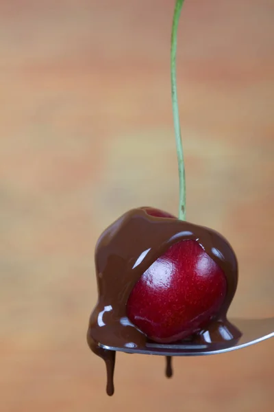 Frische Reife Kirschbeeren Nahaufnahme — Stockfoto