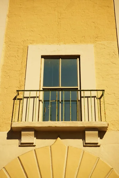 Low angle view of a balcony