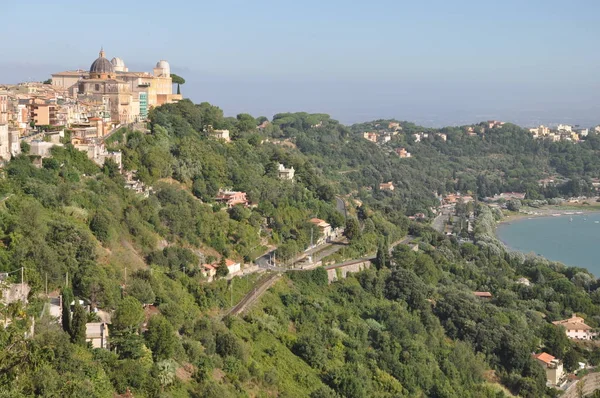 Castel Gandolfo Letnia Rezydencja Papieża — Zdjęcie stockowe