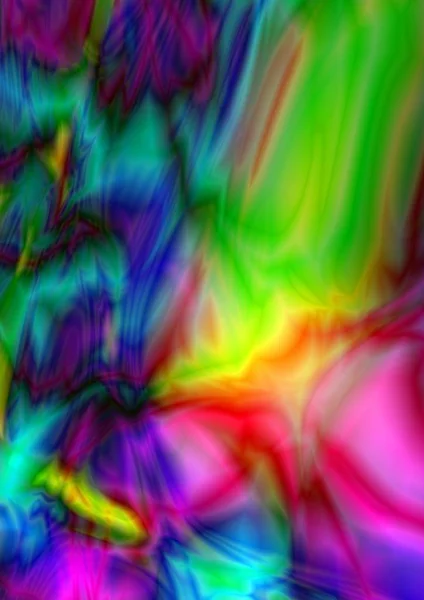 Bogato Kolorowe Abstrakcyjne Tło Gra Kolorów — Zdjęcie stockowe