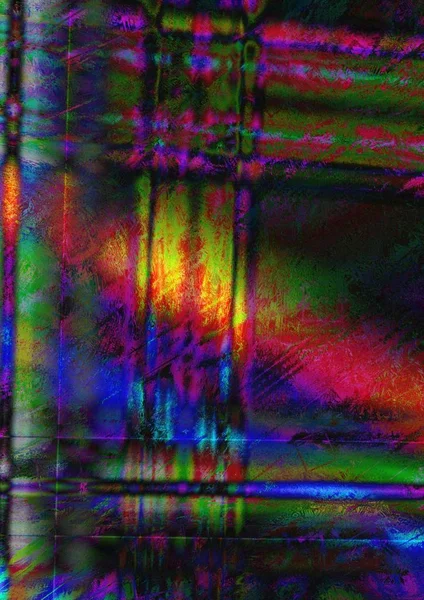 Farbenprächtiger Abstrakter Hintergrund Farbenspiel — Stockfoto