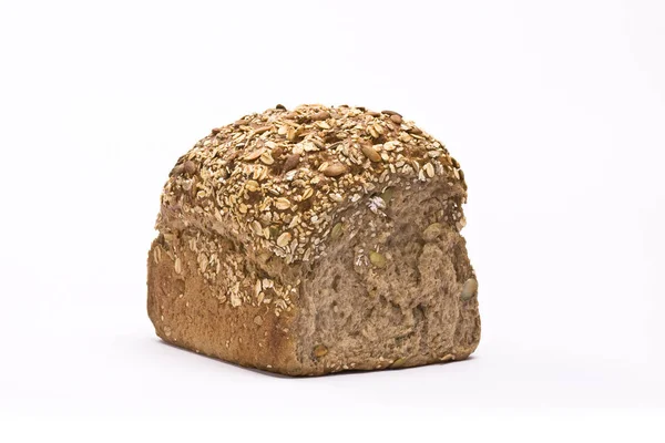 ケシの種白パン — ストック写真