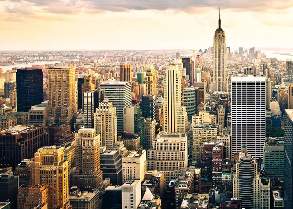 Manhattan New York City — стоковое фото