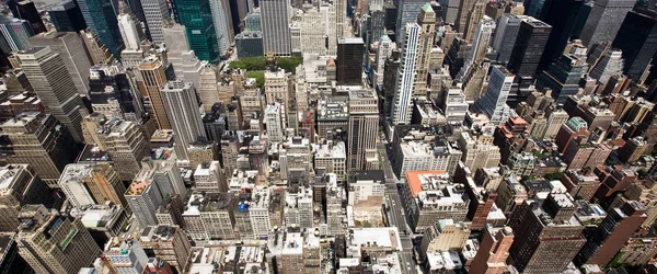 Panorama Manhattan New York City — стоковое фото