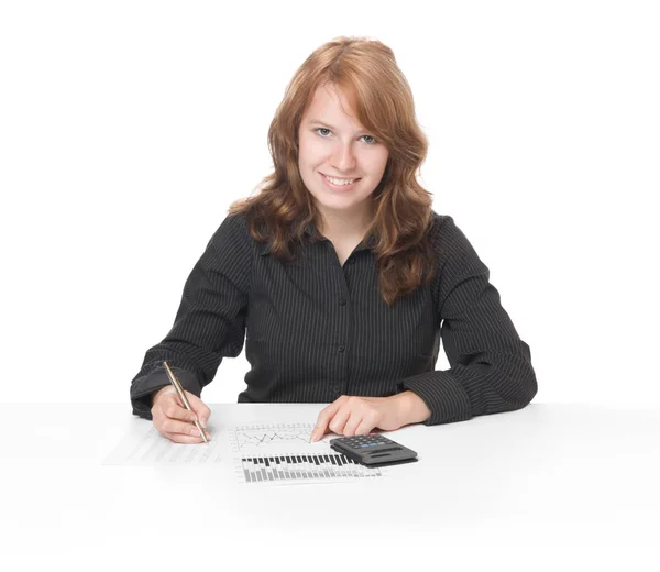 Retrato Belleza Mujer Joven — Foto de Stock