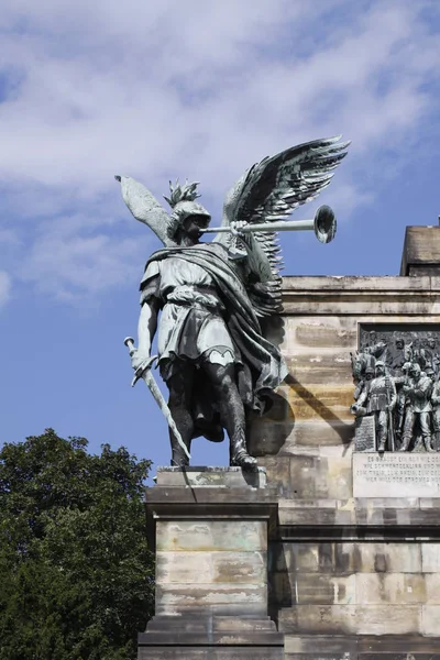 Niederwald Denkmal Großaufnahme — Stockfoto