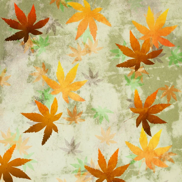 Autumn Leaves Background Close — Stock Photo, Image