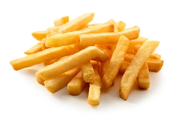 Nahaufnahme Von Pommes Frites Oder Pommes Frites Aus Frischen Kartoffeln — Stockfoto
