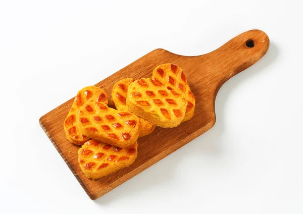Niederländische Küche Kleine Ovale Kekse Mit Mandelfüllung — Stockfoto
