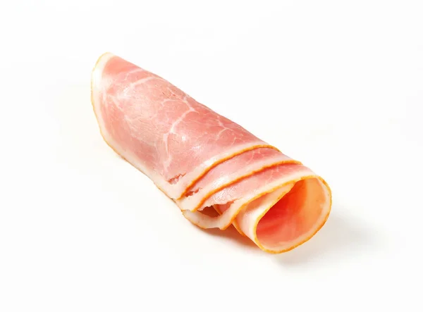 Thin Slices Cooked Ham Prosciutto Cotto — Stock Photo, Image