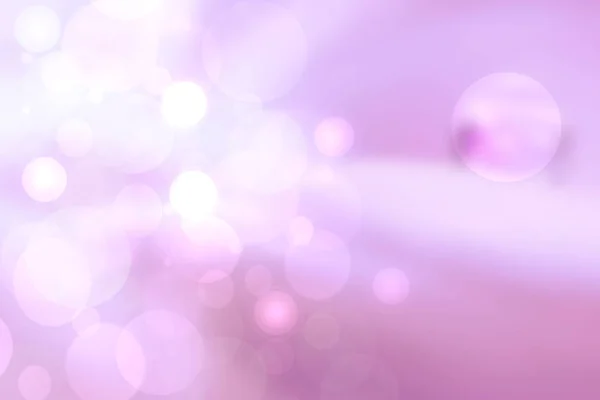 紫色明亮抽象的波克 紫色和粉红色渐变发光的背景与明亮的模糊的圆圈和闪闪发光的星星 美丽的纹理 — 图库照片