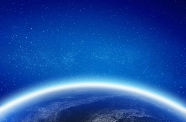 Planeten Jorden Från Rymden Delar Denna Bild Tillhandahålls Nasa Konvertering — Stockfoto