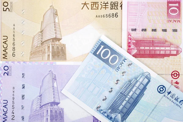 Geld Aus Macau Als Unternehmerischer Hintergrund — Stockfoto