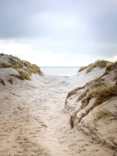 ヘルゴランド島の砂丘風景 — ストック写真