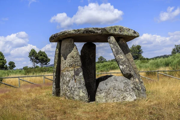 Dolmen Van Matanca Slachten Buurt Van Fornos Algodres Portugal Een — Stockfoto