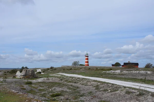 Narsholmen Természetvédelmi Terület Dél Keleti Partján Gotland Svédország — Stock Fotó