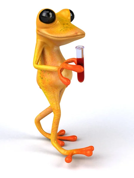 Divertente Frog Illustrazione — Foto Stock