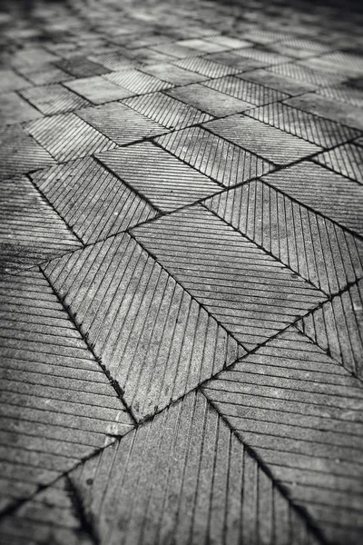 Tiled City Detail Podlahy Blados Ulice Městě Dekorace Bezpečnost — Stock fotografie