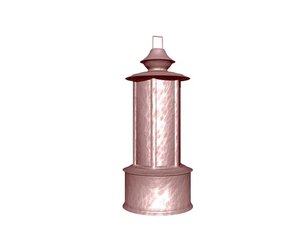 Kovová Hornická Lampa — Stock fotografie