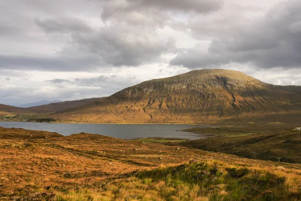 Glas Bheinn Mhor Isle Skye Skottland Høsten – stockfoto