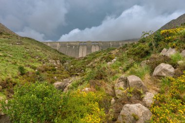Ben Crom Dam near Kilkeel in County Down Northern Ireland clipart