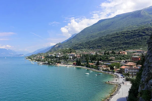Estância Balnear Malcesine Lago Garda — Fotografia de Stock