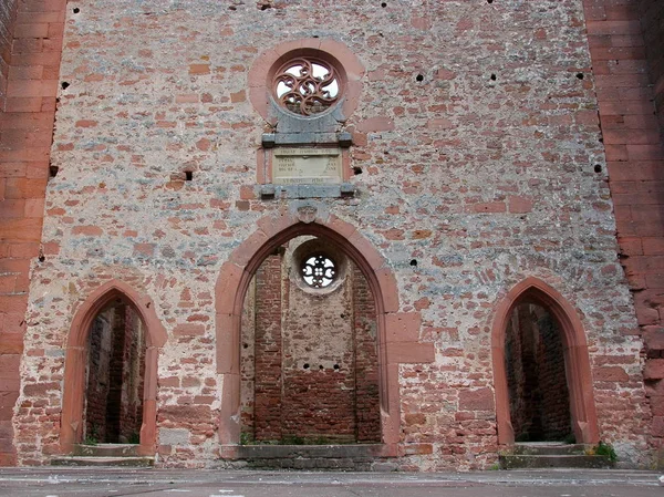 Manastır Limburg Harabesi — Stok fotoğraf